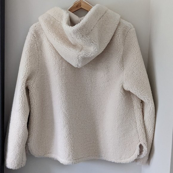 NWT Zara hooded fleece teddy coat - Picture 5 of 7